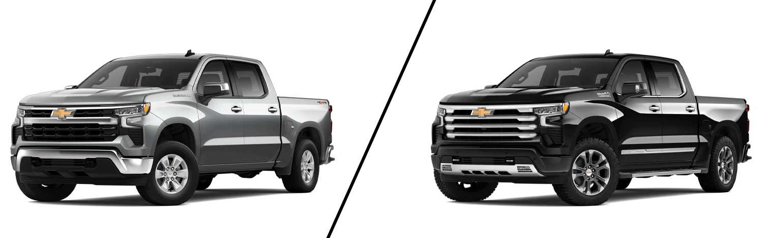 2025 Chevrolet Silverado 1500 LT vs 2025 Chevrolet Silverado 1500 High Country