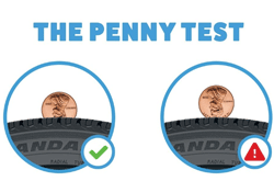 Penny Tire Test